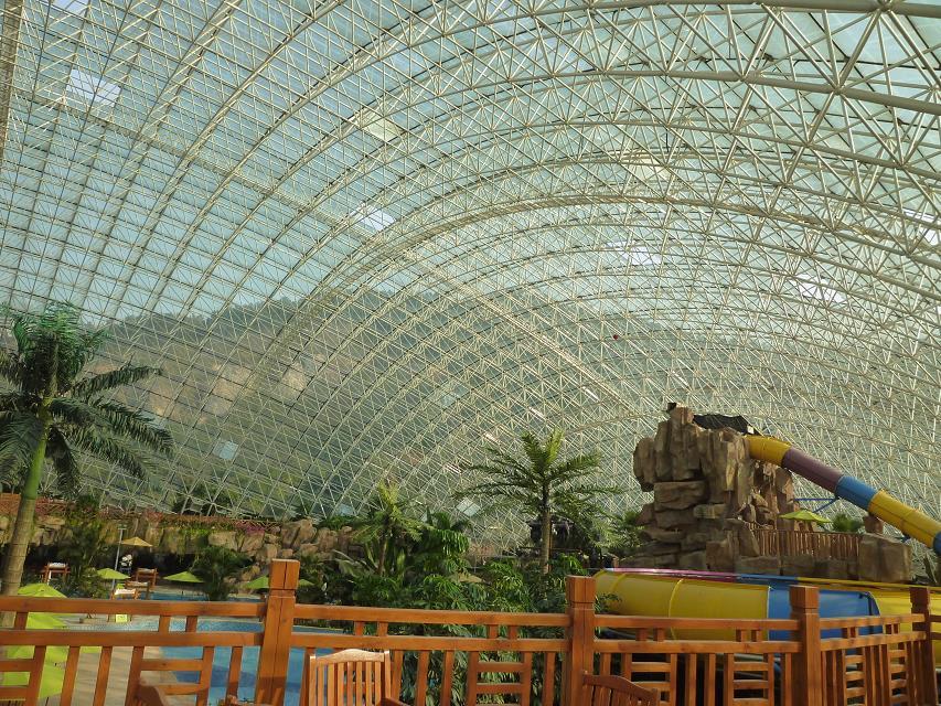 南康游乐场网架